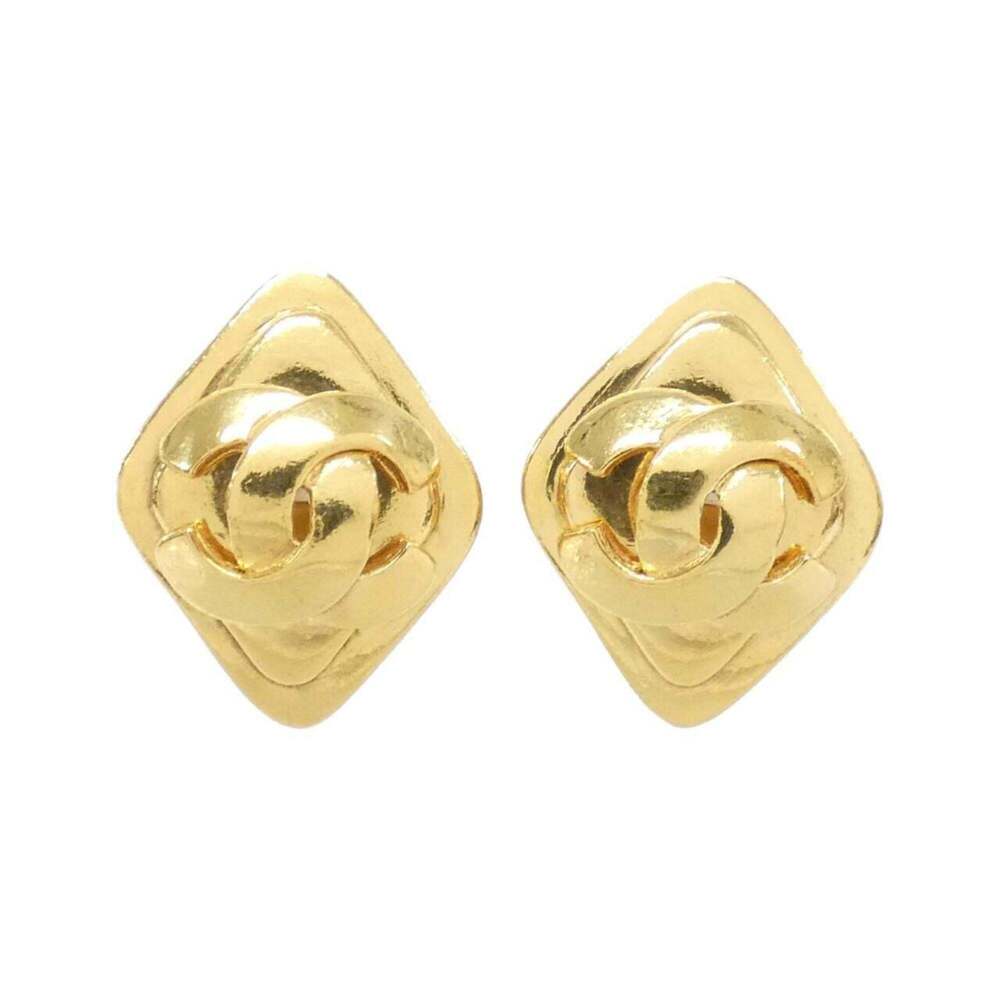 CHANEL Gold Earrings - Picture 1 of 4